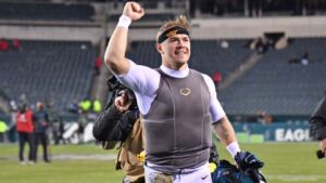 Taylor Heinicke iced out after beating undefeated Eagles