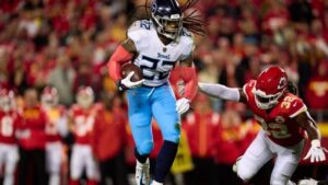 Fueled by high school haters, Titans' Derrick Henry back among rushing leaders