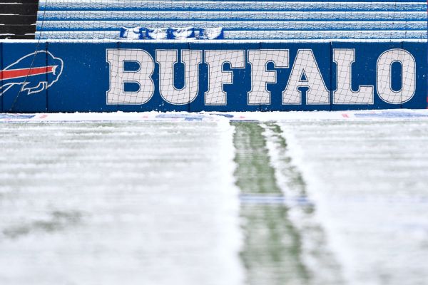 Bills cancel practice over snow, meet virtually