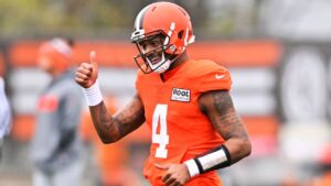 Browns activate Watson after ban, cut QB Dobbs