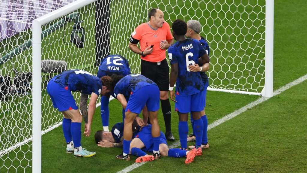 Pulisic subbed at half-time after scoring vs. Iran