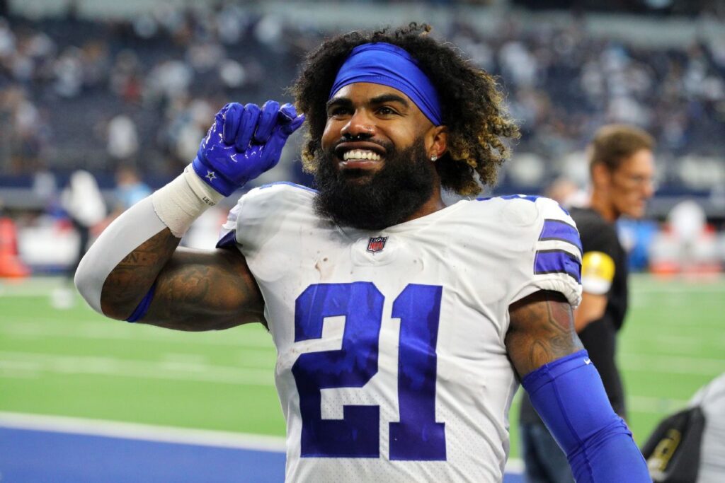 Cowboys' Elliott optimistic about playing vs. Vikes