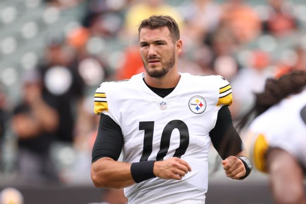 Steelers' Trubisky gets QB start with Pickett out