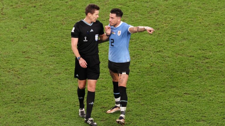 FIFA charges Uruguay quartet for ref incident