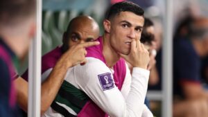 Ronaldo's latest row with his coach is nothing new; he has a long history of them