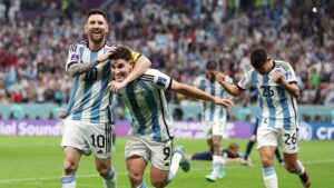 Argentina's win was a team performance. Messi's magic was the cherry on top