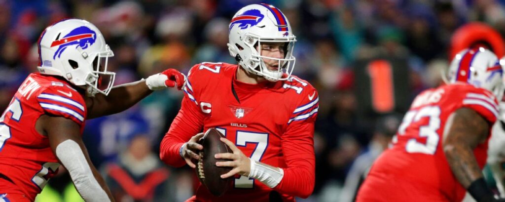 Josh Allen has Bills up with two first-half TD passes