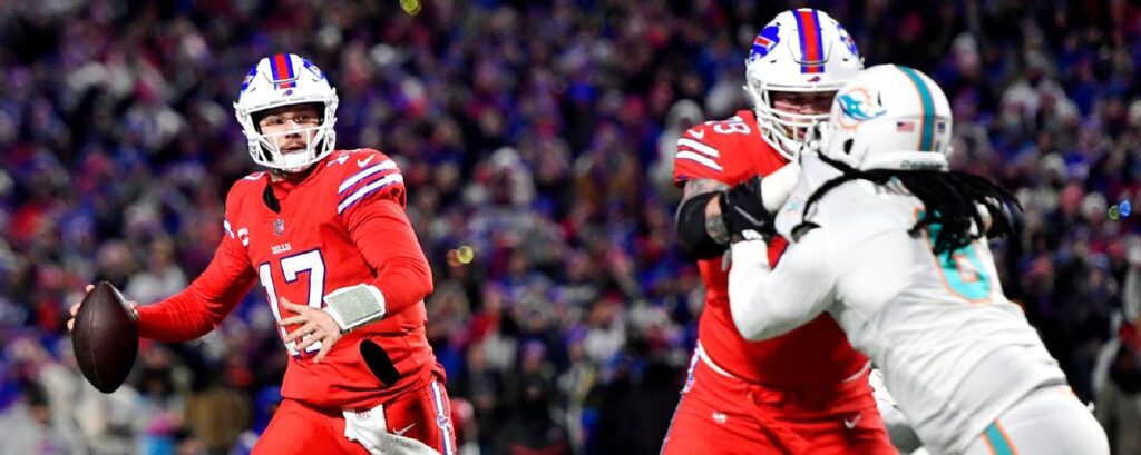 Bills clinch playoff berth as Josh Allen fuels win over Dolphins