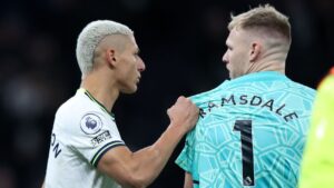 Richarlison blasts 'disrespectful' rival Ramsdale