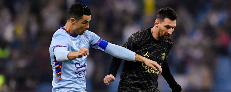 Follow live: Ronaldo, Messi face off in exhibition in Saudi Arabia