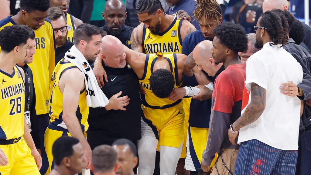 Tyrese Haliburton's apparent Achilles tear brings one of NBA's all-time stories to a heartbreaking end