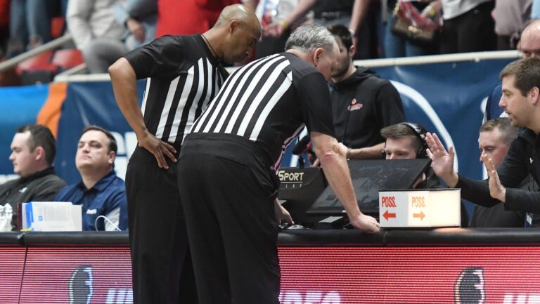 College basketball rules will have coach's challenges like the NBA, but more needed to reduce monitor reviews