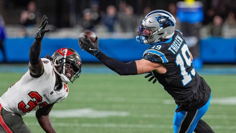 Why Adam Thielen is a super sleeper plus more NFC South sleepers to draft in 2025 Fantasy Football leagues