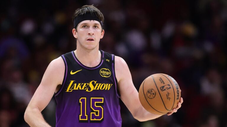 Lakers' Austin Reaves addresses trade buzz, says he hopes to play for Los Angeles his entire NBA career