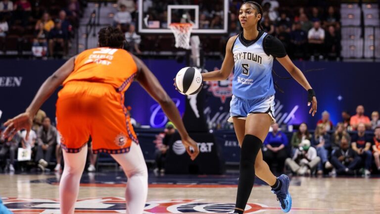 Angel Reese records first WNBA career triple-double as Sky defeat Sun