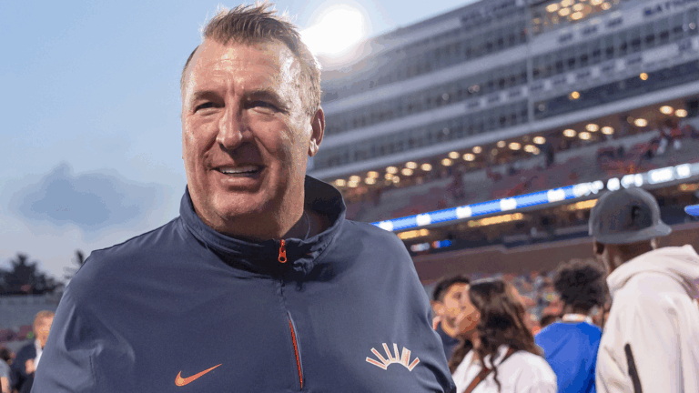 Bret Bielema wonders if Georgia, Kirby Smart tampered with Illinois RB Josh McCray after transfer signing