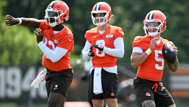 Browns WR Diontae Johnson makes surprising prediction on who will win Browns QB competition