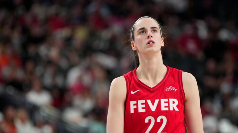 Inside Caitlin Clark's slump from behind the arc -- and why it may not last