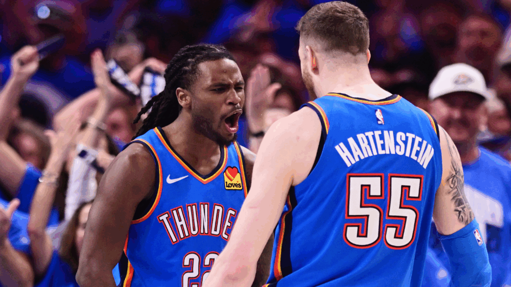 Thunder keep same starting lineup in NBA Finals Game 2 as Isaiah Hartenstein stays on the bench