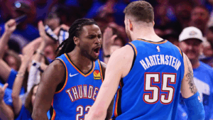 Thunder keep same starting lineup in NBA Finals Game 2 as Isaiah Hartenstein stays on the bench