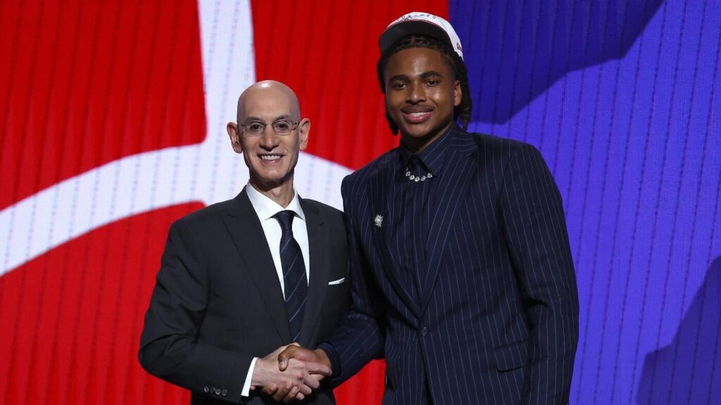 Collin Murray-Boyles addresses viral reaction to being picked by Raptors in NBA Draft 2025