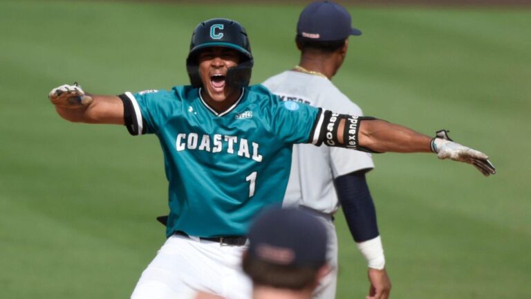 Kevin Schnall defends Coastal Carolina's College World Series return: 'This is no Cinderella'