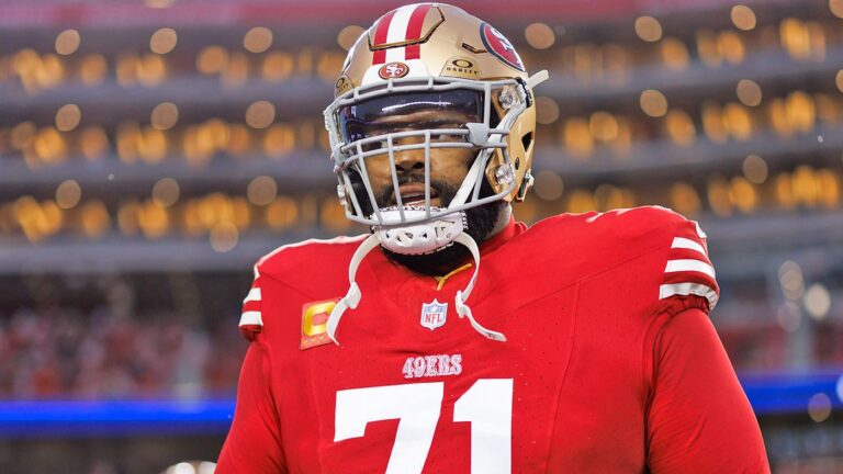 49ers' Trent Williams would 'love to play until I'm 40,' says he won't retire with 'some left in the tank'