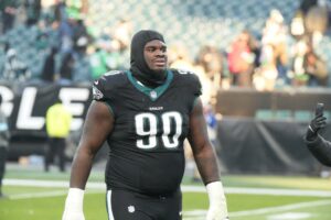 Eagles minicamp: How Peloton helped Jordan Davis overcome conditioning obstacles that plagued him last season