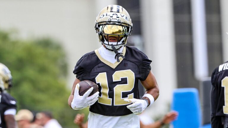 Saints' Chris Olave downplays concussion concerns, trade rumors: 'I want to be here forever'