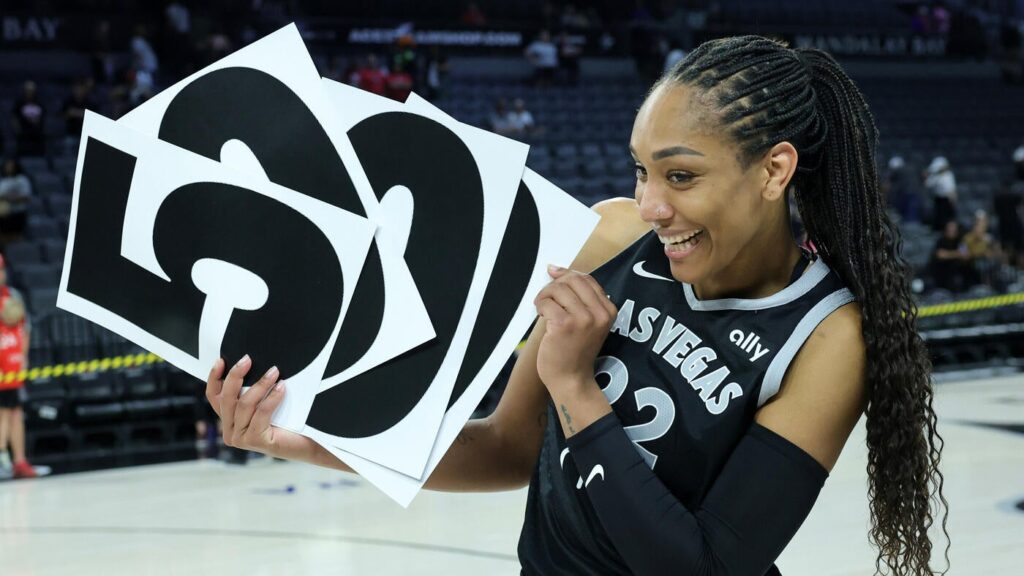 A'ja Wilson becomes fastest WNBA player to 5,000 points: When could Aces star become all-time leading scorer?