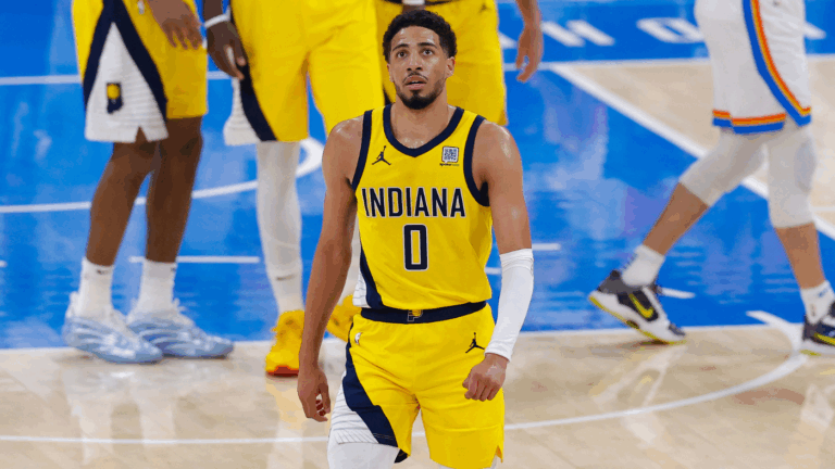 Tyrese Haliburton 'not 100%' with calf injury in rough game, but Pacers star intends to play NBA Finals Game 6