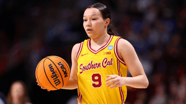 UConn's Kayleigh Heckel excited to have 'people that really care about my development' after transfer from USC