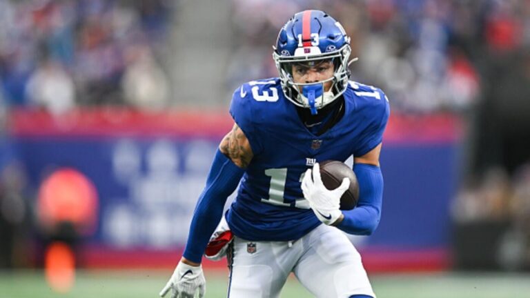 Giants WR Jalin Hyatt attributes 'darkness' to massive offseason weight gain