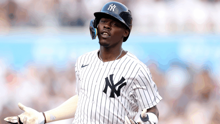Yankees' Jazz Chisholm Jr. explains playing at 70% and why there should be more trash talk in baseball