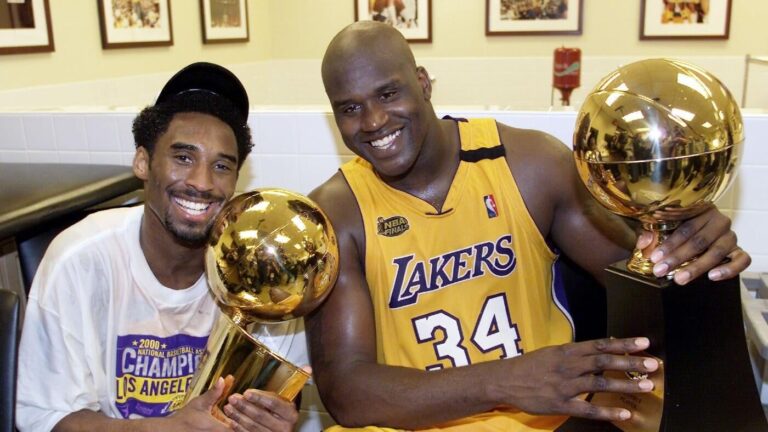 Shaquille O'Neal puts Kobe Bryant in controversial spot on his list of top 10 NBA players of all time