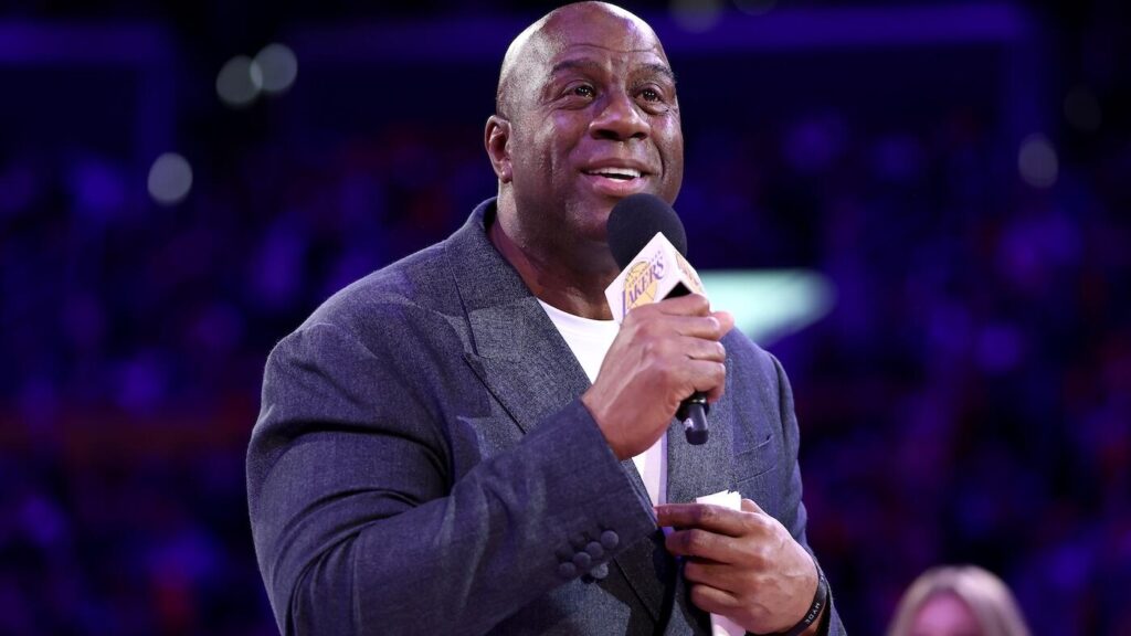 Lakers sale: Magic Johnson reacts to Mark Walter purchasing majority stake of franchise for $10 billion