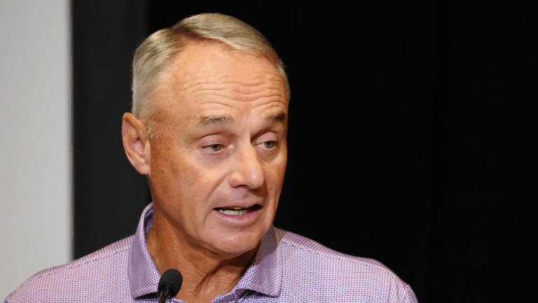 MLB commissioner Rob Manfred again floats idea of a free-agent signing deadline as CBA negotiations loom