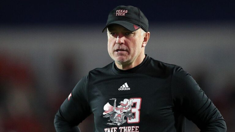 'Let's fight it out on the field': Texas Tech's Joey McGuire rebukes conference 'bias' in CFP format debate