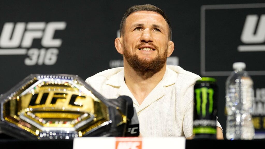 UFC 316: Merab Dvalishvili says Sean O'Malley's coach is 'still a cheater' despite recent praise for champion