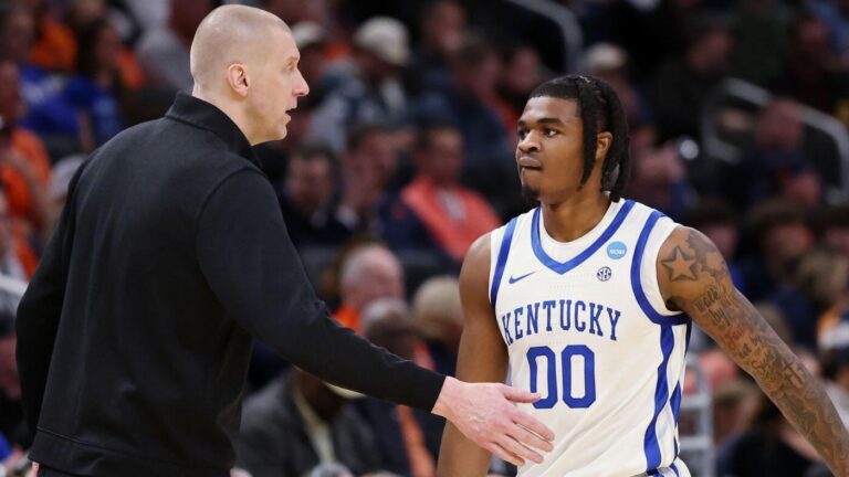 Mark Pope recounts Otega Oweh's call confirming Kentucky basketball return