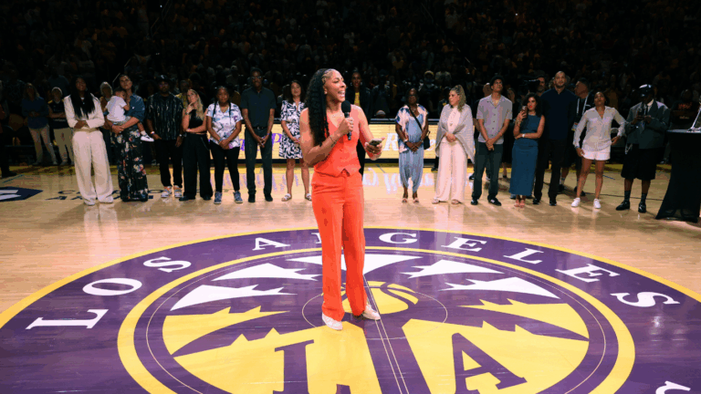 Candace Parker 'humbled' to have her No. 3 retired by Sparks: 'I'm so appreciative and I can't believe it'