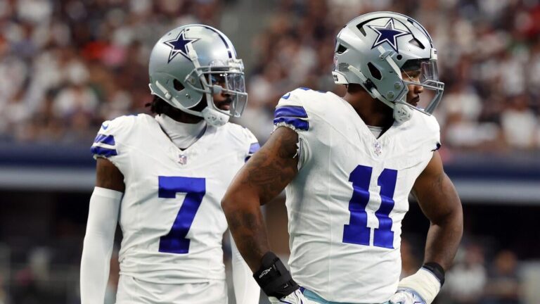 Cowboys stars Micah Parsons, Trevon Diggs arrive at team facility, expected to attend minicamp