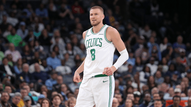 Kristaps Porziņģis trade: Celtics big man heading to Hawks in three-team deal with Nets, per report