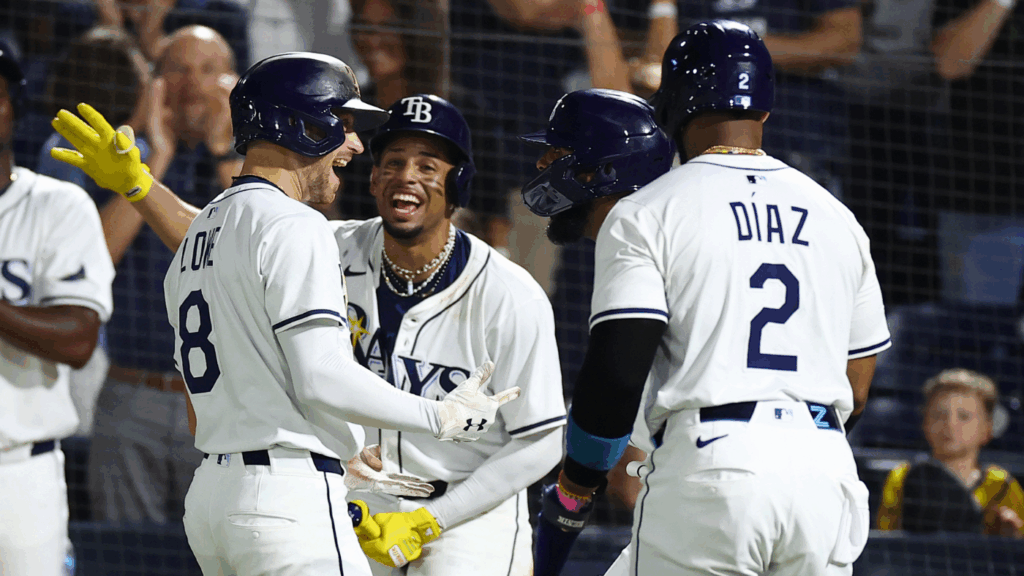 Rays overcome 8-0 deficit in win vs. Orioles, tightening AL East race as Yankees suffer fifth straight loss