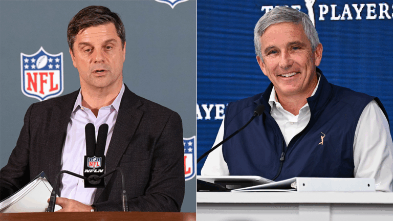 PGA Tour hires NFL exec Brian Rolapp as first CEO; commissioner Jay Monahan transitioning out by end of 2026