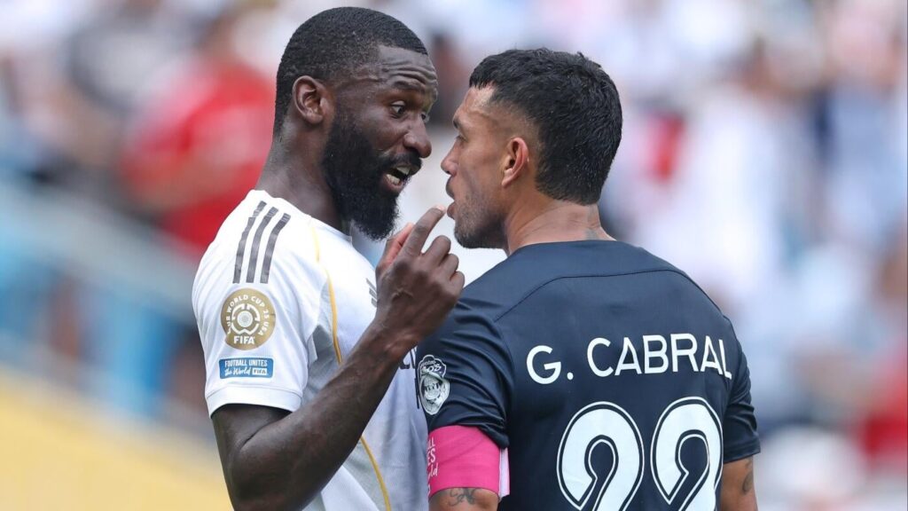 Real Madrid's Antonio Rudiger alleges he was racially abused by Pachuca's Gustavo Cabral