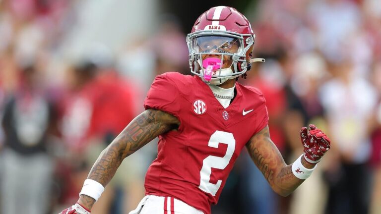 Alabama WR Ryan Williams motivated by friendly rivalry with Ohio State's Jeremiah Smith: 'Iron sharpens iron'