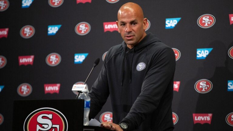 49ers' George Kittle issues warning with DC Robert Saleh's return to San Francisco: 'Violence is coming'