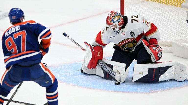 Today's top games to watch, best bets: Panthers-Oilers Stanley Cup Game 4, Jacob Misiorowski's debut and more
