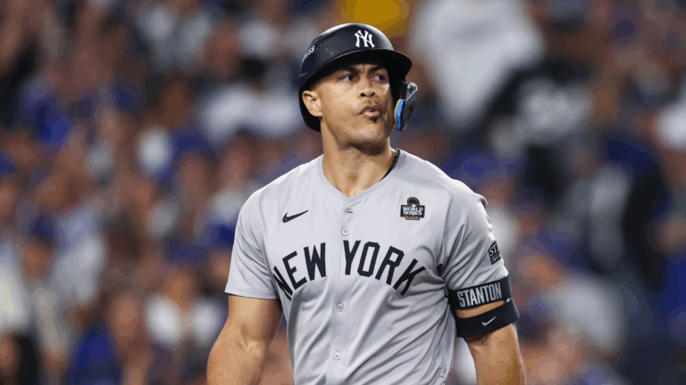 Giancarlo Stanton injury update: Yankees slugger could 'potentially' begin rehab assignment next week